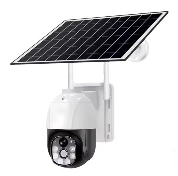 Cameră Supraveghere Solară 4G cu Cartelă SIM – 3MP Full HD, Exterior/Interior, Vedere Nocturnă Color
