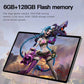 Tableta 10 inch, Android 12, 6GB RAM+128GB ROM, procesor 8-core, slot SIM, slot SD CARD, WiFi, Bluetooth, Camera dubla, Baterie de 6000mAh - Specializat.ro
