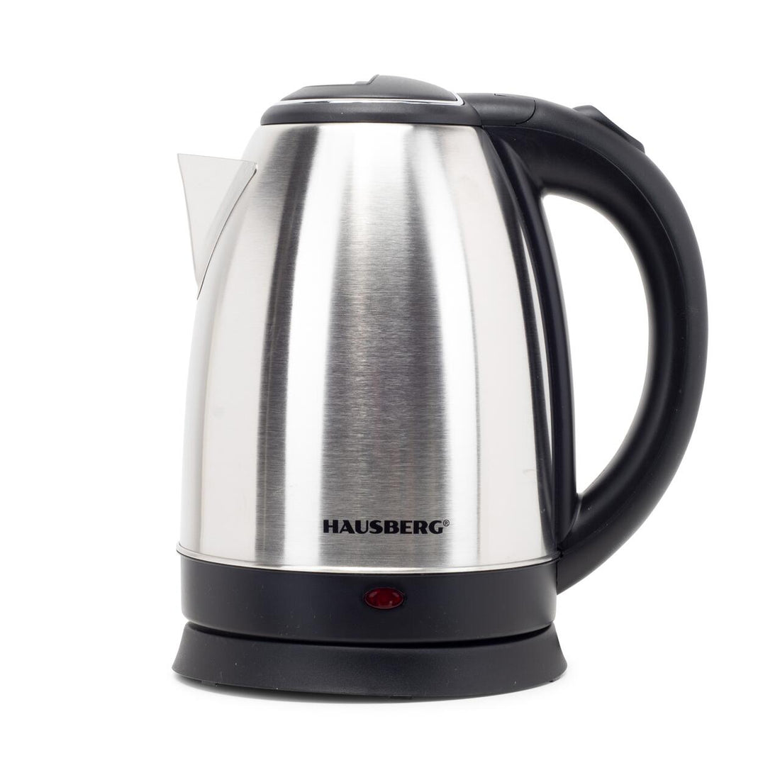 Cana fierbator inox Hausberg HB-3615, 1500 W, 1.8 L, suport rotativ, sistem de protectie