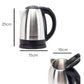 Cana fierbator inox Hausberg HB-3615, 1500 W, 1.8 L, suport rotativ, sistem de protectie