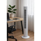 Ventilator Turn Hausberg HB-5950AB, 40-50W, 3 Moduri De Functionare, 3 Trepte, Alb