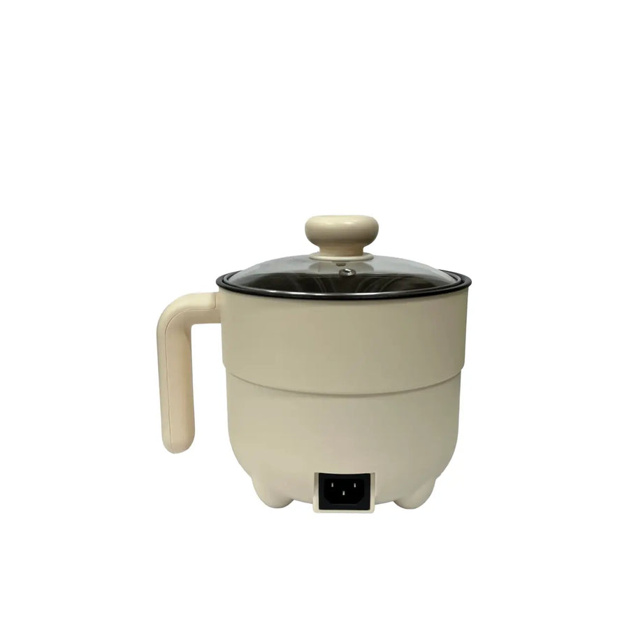Oala electrica mini ERTONE ERT935BJ, 1.5L, 600W, antiaderenta, capac sticla