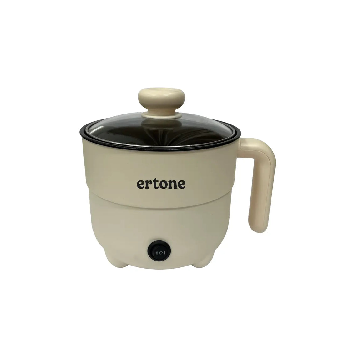 Oala electrica mini ERTONE ERT935BJ, 1.5L, 600W, antiaderenta, capac sticla