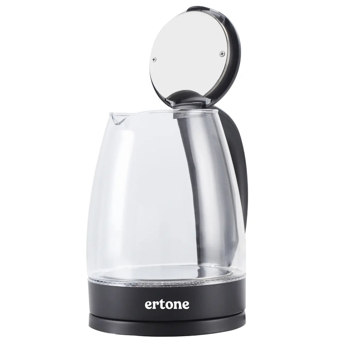 Cana electrica din sticla ERTONE ERT946, 1.8L, 1500W, iluminare LED, oprire automata