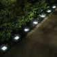 Lămpi Solare LED pentru Grădină – Set 4 Bucăți, Lumină Caldă (Warm White), IP65, Încărcare Solară