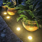 Lămpi Solare LED pentru Grădină – Set 4 Bucăți, Lumină Caldă (Warm White), IP65, Încărcare Solară