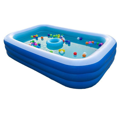 Piscină Gonflabilă 200x120x40 cm – Ideală pentru Copii și Familie