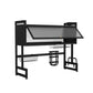 Scurgător Vase Oțel Inoxidabil 75 cm – Organizator Bucătărie, Negru