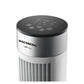 Ventilator turn Hausberg HB-5952AB, 55W, 38 inch, 3 viteze, temporizator 24h, LED, oscilatie, telecomanda, alb