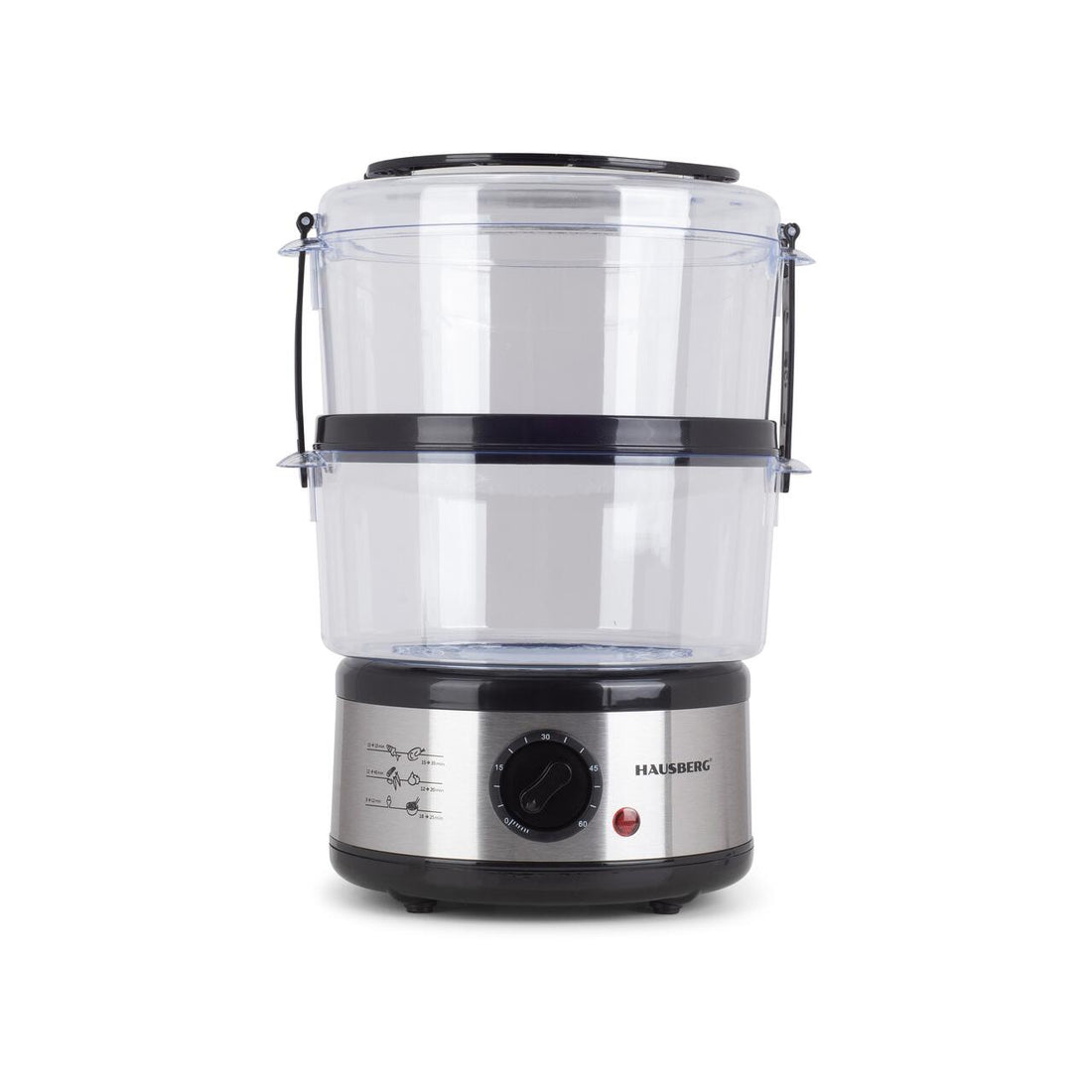 Aparat gatit cu aburi Hausberg HB-1350, 4.8L, 400W