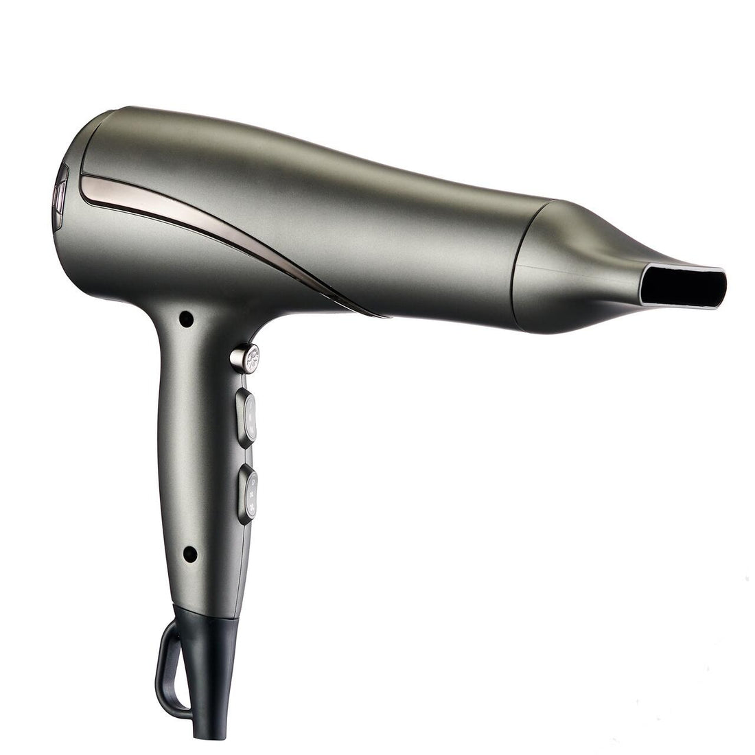 Uscator de par HAUSBERG HB-24GR, 1800 W - 2200 W, 2 viteze, 3 setari temperatura, functie uscare rapida, gri