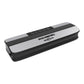 Aparat de vidat HAUSBERG HB-2645NG, 120W, 5 Butoane, Latime maxima 30cm, Capacitate 3,5-4L/min, Negru-Argintiu