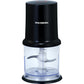 Tocator electric HAUSBERG HB-4502NG, 400W, 1 treapta de viteza, 500 ml, bol din plastic, cutit cu 2 lame din otel inoxidabil, Negru