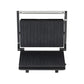 Sandwich maker & grill HAUSBERG HB-539IN, 1100-1300W, Termostat reglabil, Placi acoperite cu granit, Corp din Inox