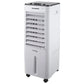 Racitor de aer portabil Hausberg HB-5963AB, 55–80W, rezervor 12L, 3 viteze, functie Turbo, oscilatie 60°, control mecanic, alb