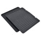 Sandwich maker & grill HAUSBERG HB-636NG, 1650-2000W, Termostat reglabil, Buton de control, Afisaj Led, Inox
