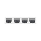 Masina de tuns metalica reincarcabila Hausberg HB-69RTR 800mAh USB Type-C Design Retro
