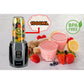 Blender Hausberg HB-7675NG Negru,Putere 1000W, Capacitate 1000ml, motor de cupru