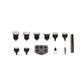 Set de tuns 10 in 1 reincarcabil Hausberg HB-97NG Digital 600mAh USB Type-C