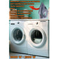 Fier de calcat cu talpa din ceramica HAUSBERG HB-HB7812VR, 2000-2300 W, 400 ml, Alb-Verde