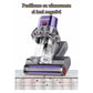 Aspirator UV antiacarieni cu afisaj digital multifunctional HAUSBERG HB-2022MV, 400-600W, sterilizare UV, ioni negativi, purificare cu ultrasunete, Mov-Gri