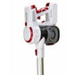 Aspirator vertical Hausberg HB-2027, putere 220W, fara sac, capacitate 0.25 l, filtre lavabile, 2 viteze, perie rotativa, timp de lucru 20-40 min, Alb