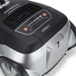 Aspirator Profesional cu sac Hausberg HB-2875NG, 2400 W, Nivel de zgomot 70dB, Capacitate 4L, Filtru De Aer Hepa Cu 5 Nivele, Lungime Cablu 5 M, Display Led, Furtun Rezistent, Negru/argintiu