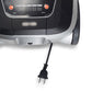 Aspirator Profesional cu sac Hausberg HB-2875NG, 2400 W, Nivel de zgomot 70dB, Capacitate 4L, Filtru De Aer Hepa Cu 5 Nivele, Lungime Cablu 5 M, Display Led, Furtun Rezistent, Negru/argintiu