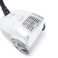 Aspirator cu sac HAUSBERG HB-2877AB, aspirare uscata, 4 litri, 1400 - 1800 W, protectie motor, sistem de rulare a cablului, Alb-Gri