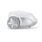 Aspirator cu sac HAUSBERG HB-2877AB, aspirare uscata, 4 litri, 1400 - 1800 W, protectie motor, sistem de rulare a cablului, Alb-Gri