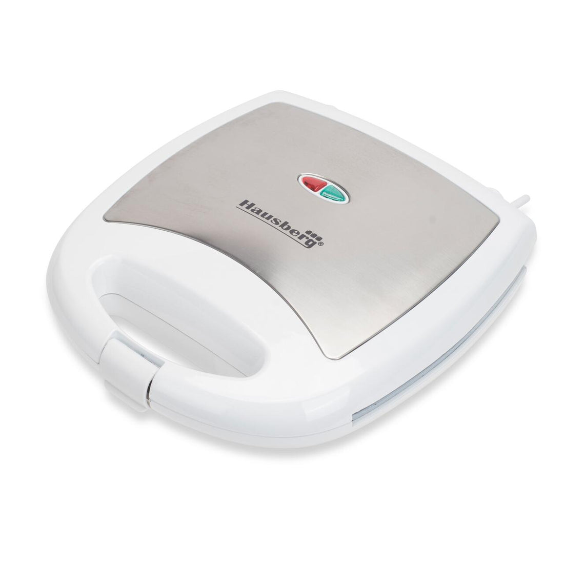 Aparat pentru biscuiti Hausberg HB-3563AB, 1100 W - 1300 W, argintiu/ALB
