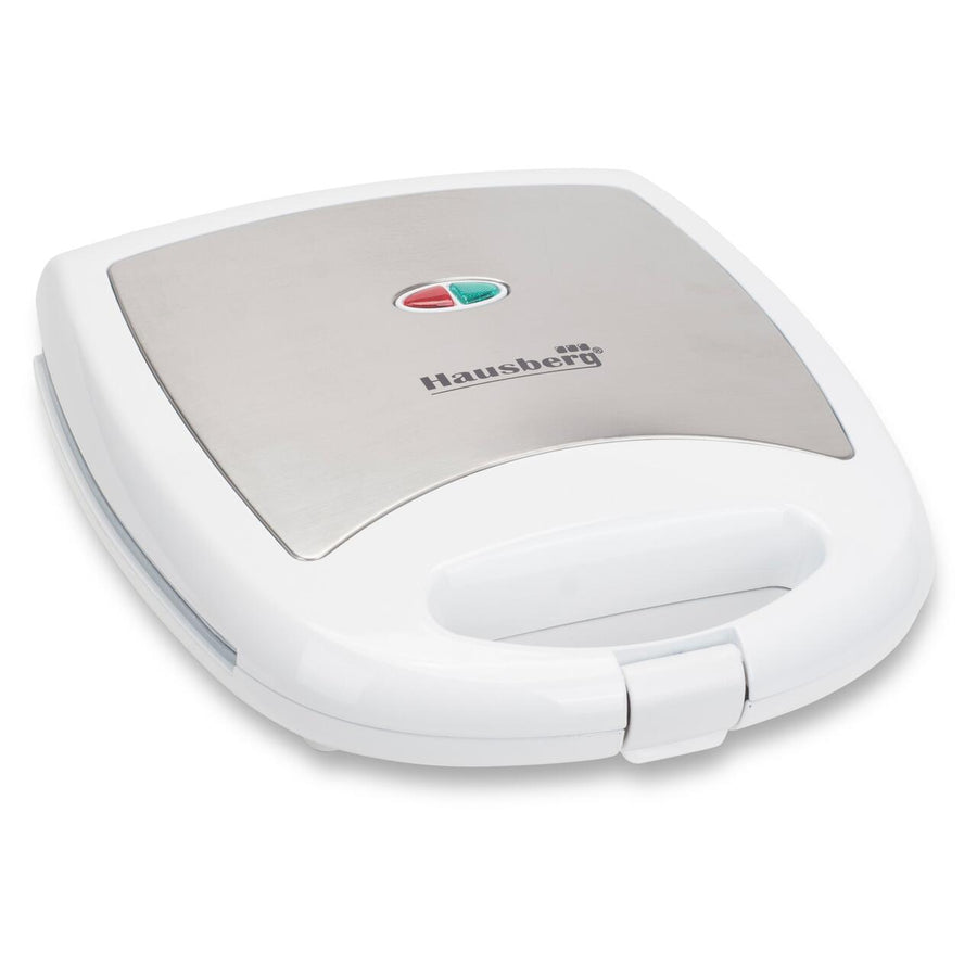 Aparat pentru biscuiti Hausberg HB-3563AB, 1100 W - 1300 W, argintiu/ALB
