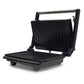 Sandwich maker & grill HAUSBERG HB-539IN, 1100-1300W, Termostat reglabil, Placi acoperite cu granit, Corp din Inox