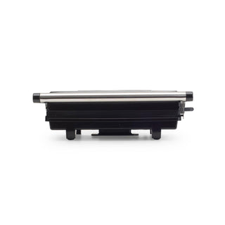Sandwich maker & grill HAUSBERG HB-539IN, 1100-1300W, Termostat reglabil, Placi acoperite cu granit, Corp din Inox