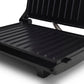 Sandwich maker & grill HAUSBERG HB-539IN, 1100-1300W, Termostat reglabil, Placi acoperite cu granit, Corp din Inox
