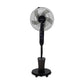 Ventilator umidificator Hausberg HB-5601NG, 75W, 16 inch, 3 viteze, timer 7.5h, rezervor 2.8L, LCD, telecomanda
