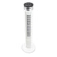 Ventilator turn Hausberg HB-5952AB, 55W, 38 inch, 3 viteze, temporizator 24h, LED, oscilatie, telecomanda, alb