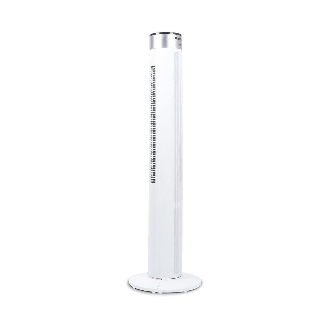 Ventilator turn Hausberg HB-5952AB, 55W, 38 inch, 3 viteze, temporizator 24h, LED, oscilatie, telecomanda, alb
