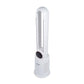Ventilator turn digital Hausberg HB-5957AB, 65W, 12 viteze, 4 programe, ionizare negativa, temporizator 12h, oscilatie 40°, LED, telecomanda, alb