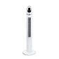 Ventilator turn digital Hausberg HB-5958AB, 55W, 45 inch, 3 viteze, temporizator 24h, LED, oscilatie, telecomanda, alb