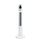 Ventilator turn digital Hausberg HB-5958AB, 55W, 45 inch, 3 viteze, temporizator 24h, LED, oscilatie, telecomanda, alb