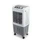 Racitor de aer portabil Hausberg HB-5961AB, 75W, rezervor 20L, 3 viteze, control mecanic, 2 cutii gheata, alb