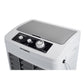 Racitor de aer portabil Hausberg HB-5961AB, 75W, rezervor 20L, 3 viteze, control mecanic, 2 cutii gheata, alb