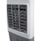 Racitor de aer portabil Hausberg HB-5961AB, 75W, rezervor 20L, 3 viteze, control mecanic, 2 cutii gheata, alb