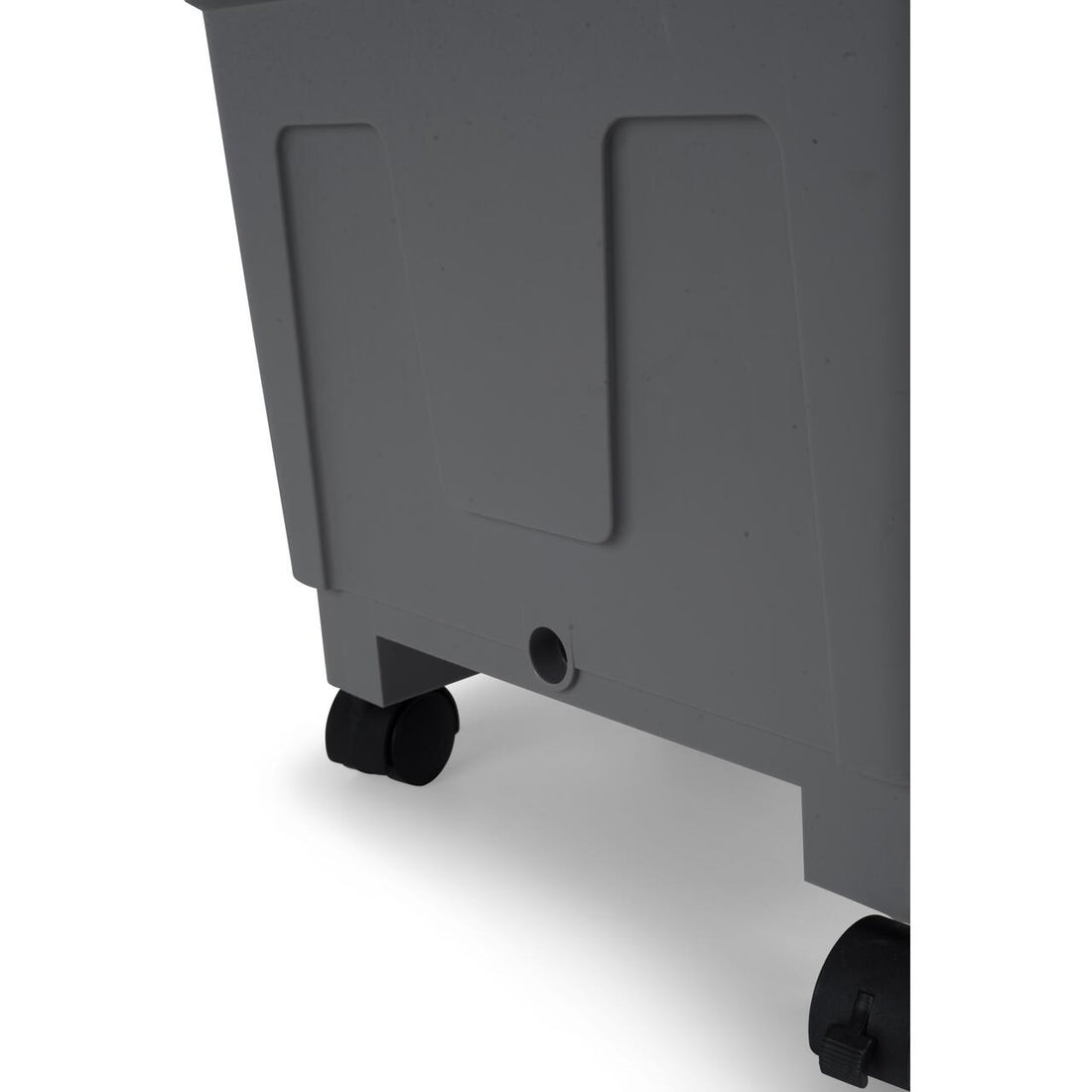 Racitor de aer portabil Hausberg HB-5961AB, 75W, rezervor 20L, 3 viteze, control mecanic, 2 cutii gheata, alb
