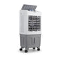 Racitor de aer portabil Hausberg HB-5961AB, 75W, rezervor 20L, 3 viteze, control mecanic, 2 cutii gheata, alb