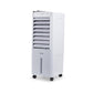 Racitor de aer portabil Hausberg HB-5963AB, 55–80W, rezervor 12L, 3 viteze, functie Turbo, oscilatie 60°, control mecanic, alb