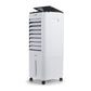 Racitor de aer portabil Hausberg HB-5963AB, 55–80W, rezervor 12L, 3 viteze, functie Turbo, oscilatie 60°, control mecanic, alb
