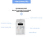 Dozator apa Hausberg HB-6026AB, putere incalzire 550 W, putere racire 80 W, indicatoare LED pentru apa calda si rece, termostat automat, Alb