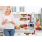 Robot de bucatarie 3 in 1 HB7522AB , macinare, taiere, framantare si tocare, 600 W, Alb, multifunction food procesor
